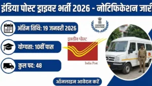 India Post Driver Vacancy 2026