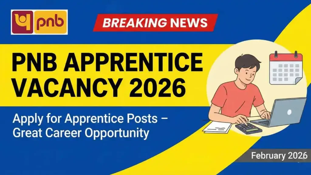 PNB Apprentice Vacancy 2026