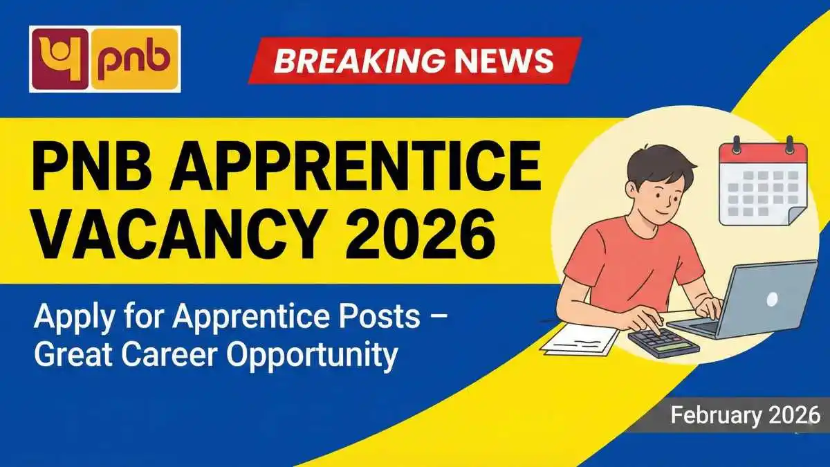 PNB Apprentice Vacancy 2026