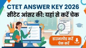 CTET Answer Key 2026