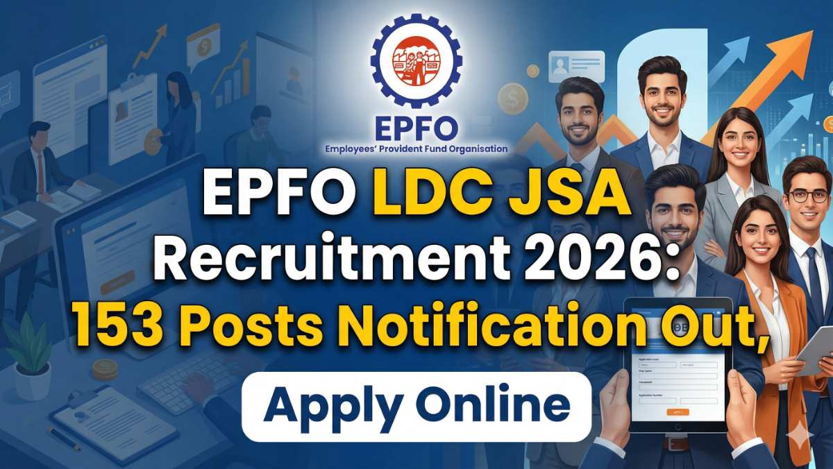 EPFO LDC JSA Recruitment 2026