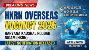 HKRN Overseas Vacancy 2026
