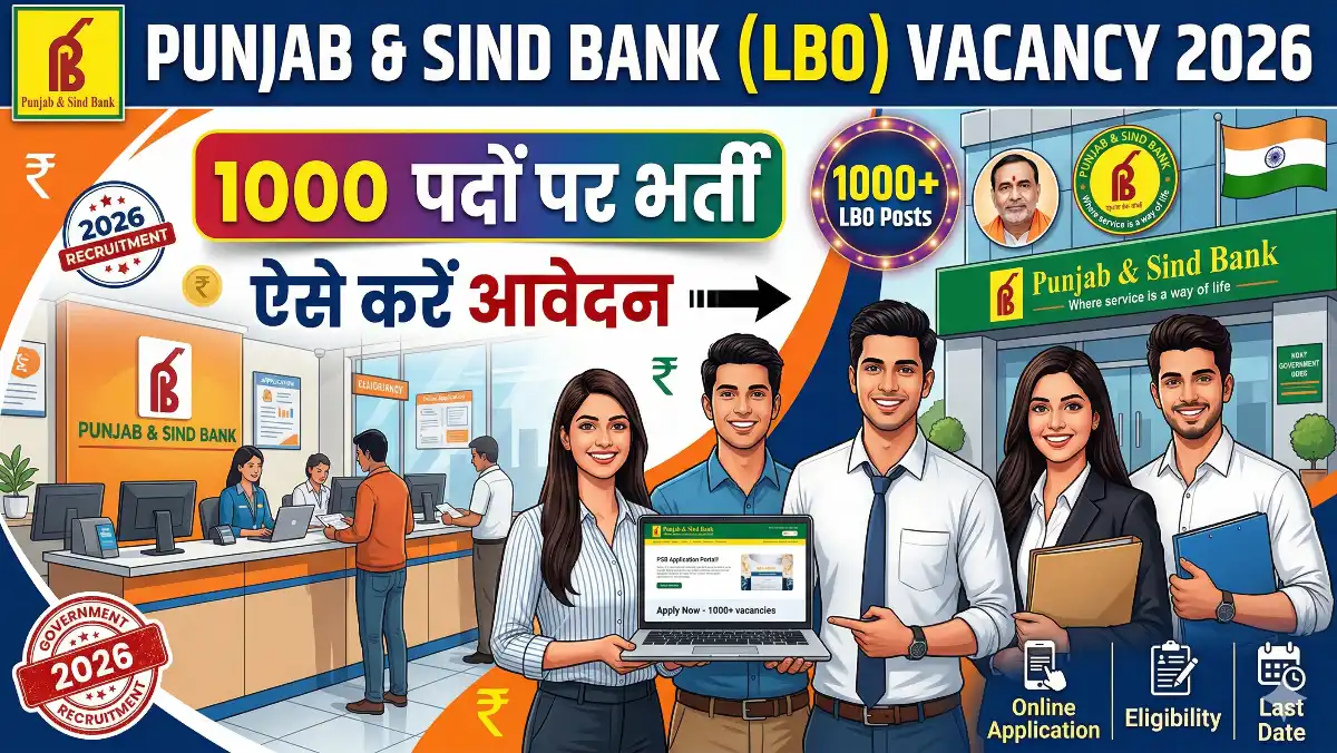 Punjab & Sind Bank LBO Vacancy 2026