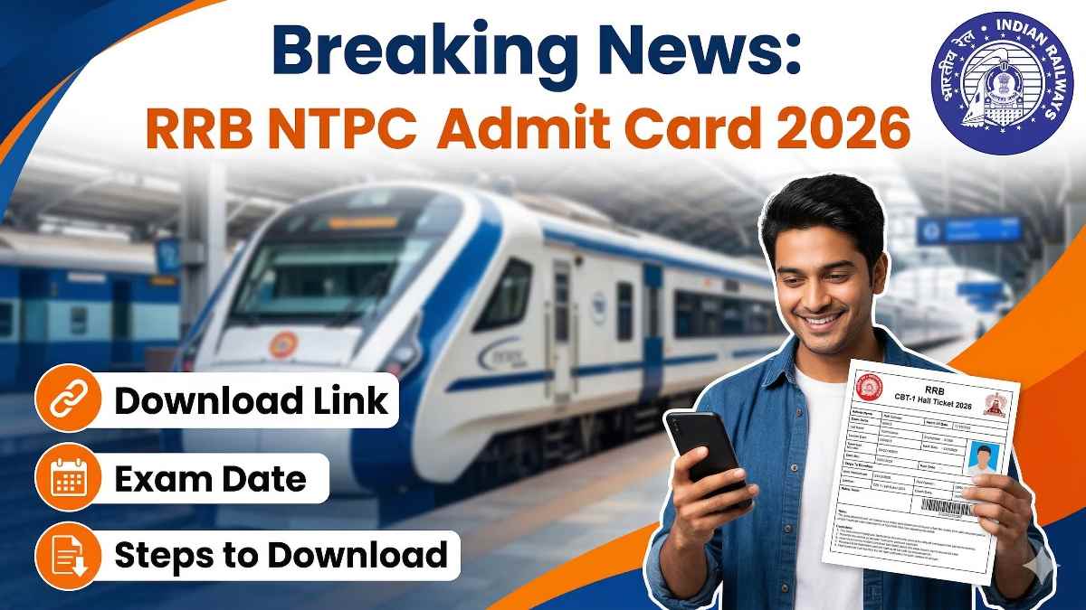 RRB NTPC Admit Card 2026
