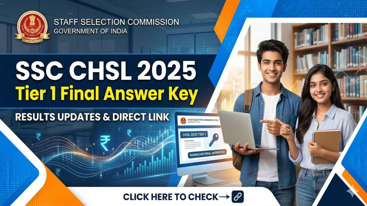 SSC CHSL 2025 Tier 1 Final Answer Key