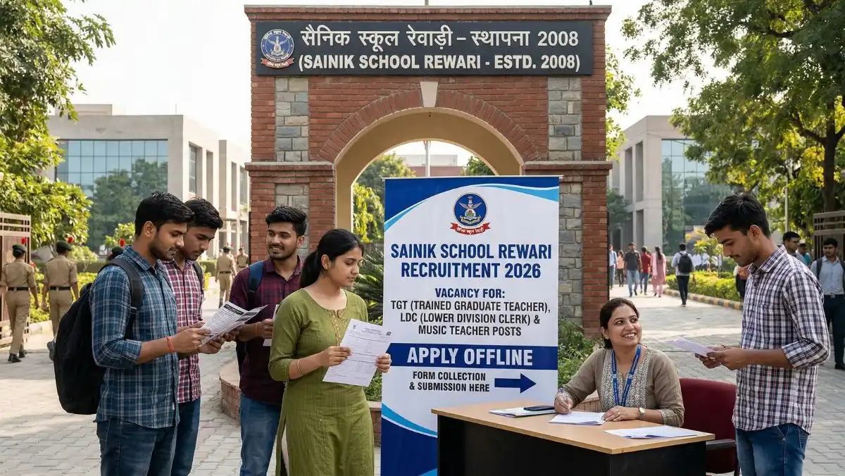 Sainik School Rewari Recruitment 2026