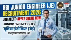 RBI JE Recruitment 2026