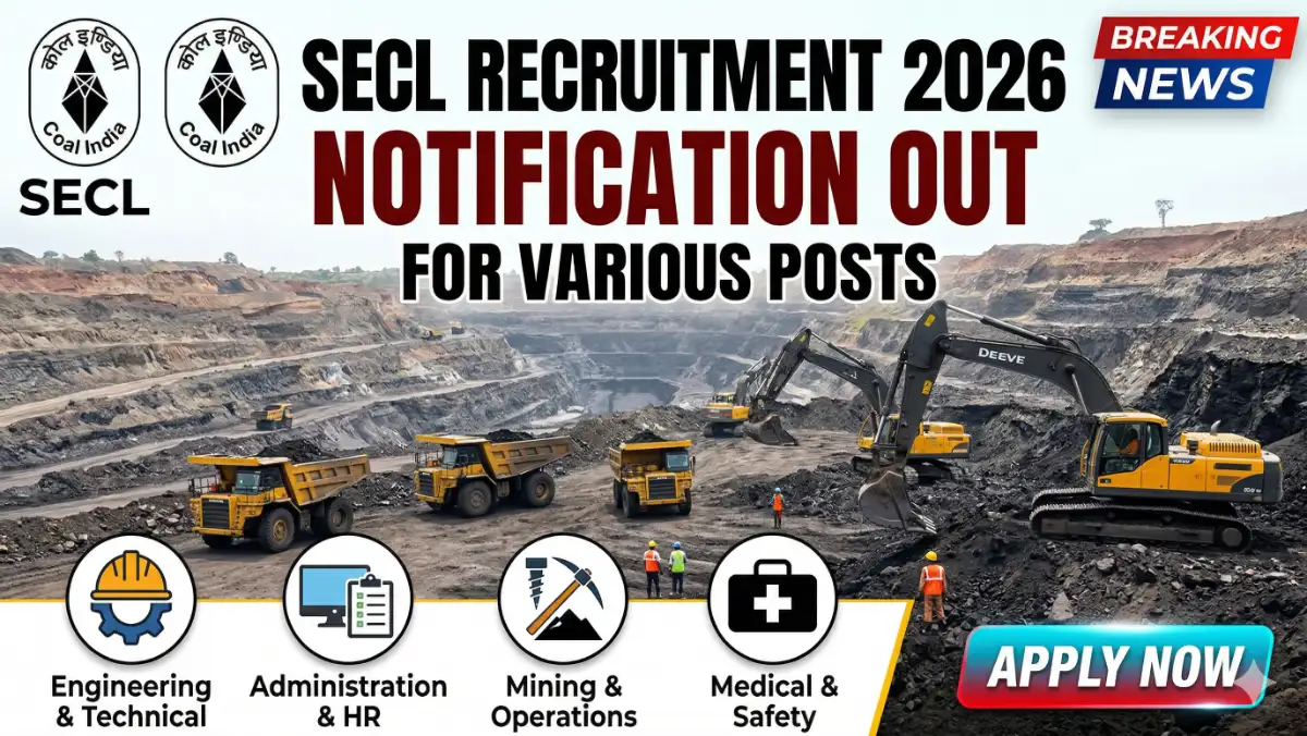 SECL Recruitment 2026