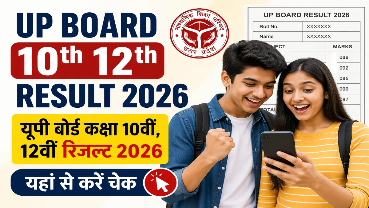 UP Board 10th 12th result 2026