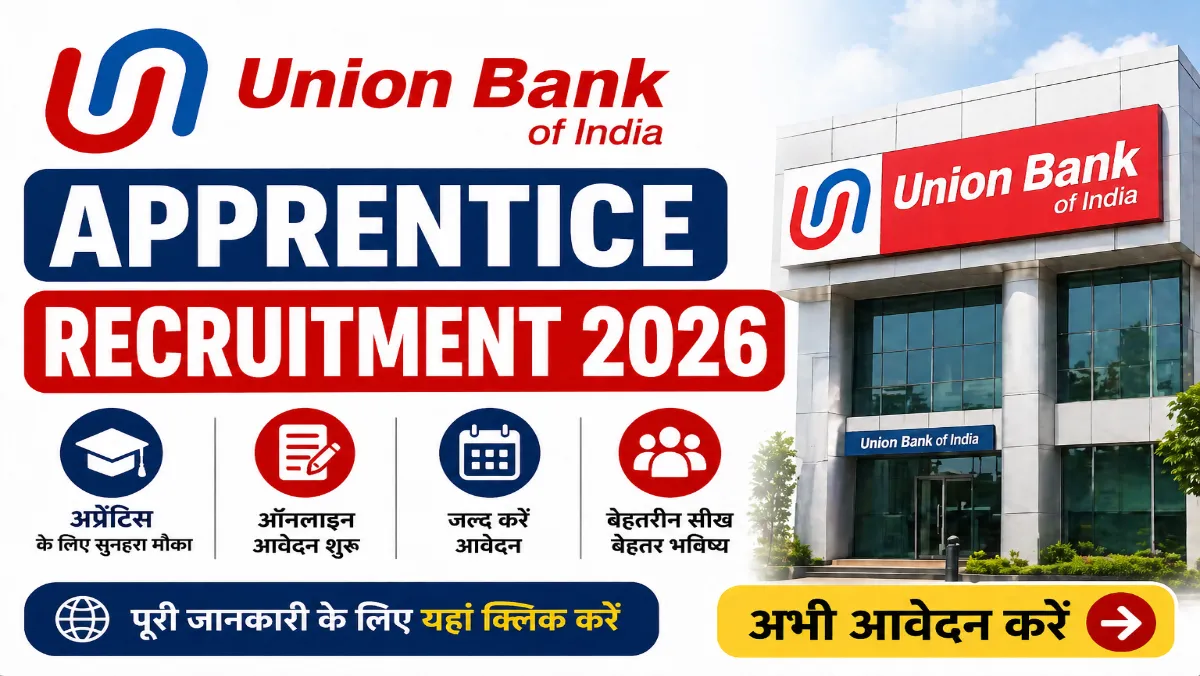 Union Bank Apprentice Recruitment 2026