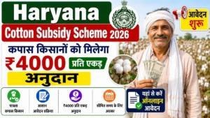 Haryana Cotton Subsidy Scheme 2026
