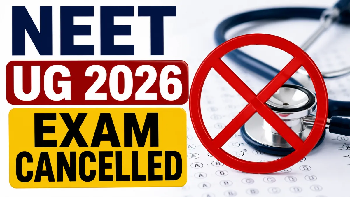 NEET UG 2026 Exam Cancelled