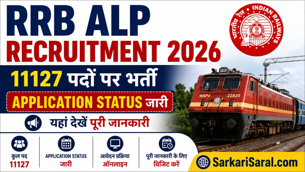 RRB ALP Recruitment 2026