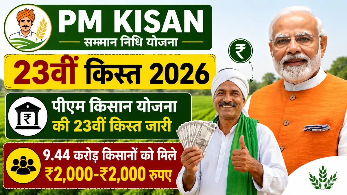 PM Kisan 23rd Installment 2026