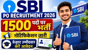 SBI PO Recruitment 2026