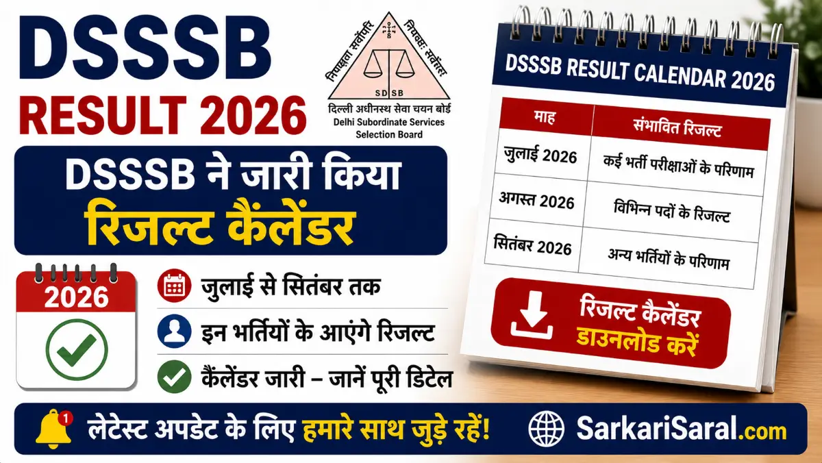 DSSSB Result