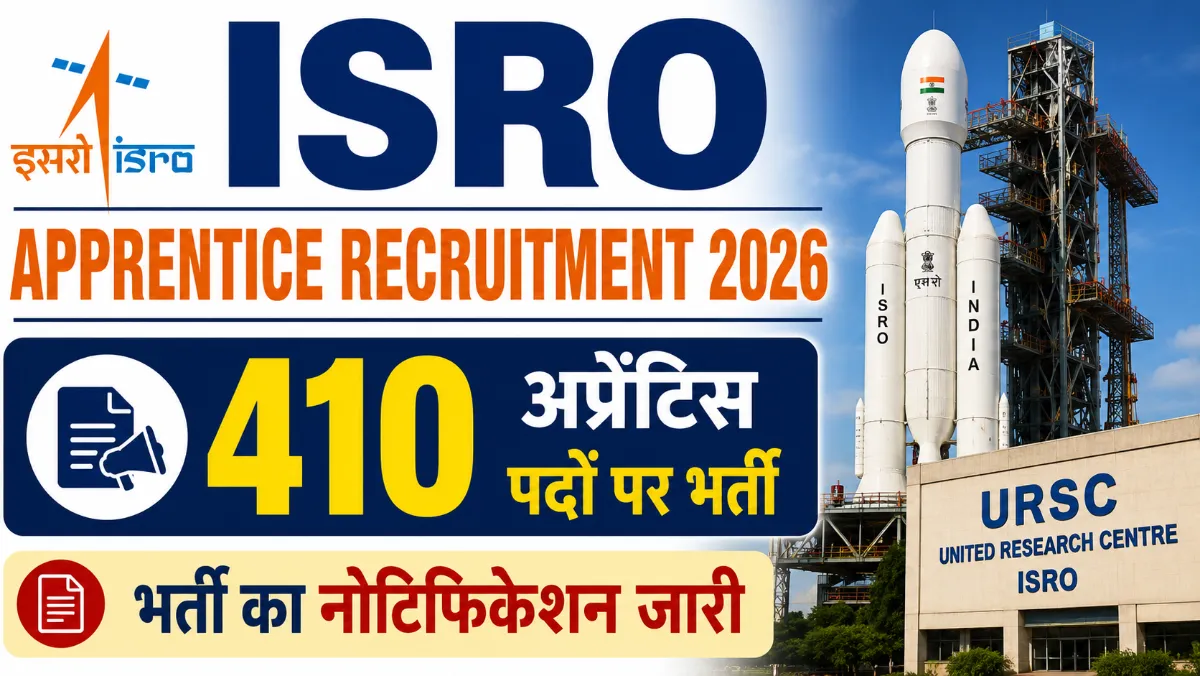 ISRO Apprentice Recruitment 2026