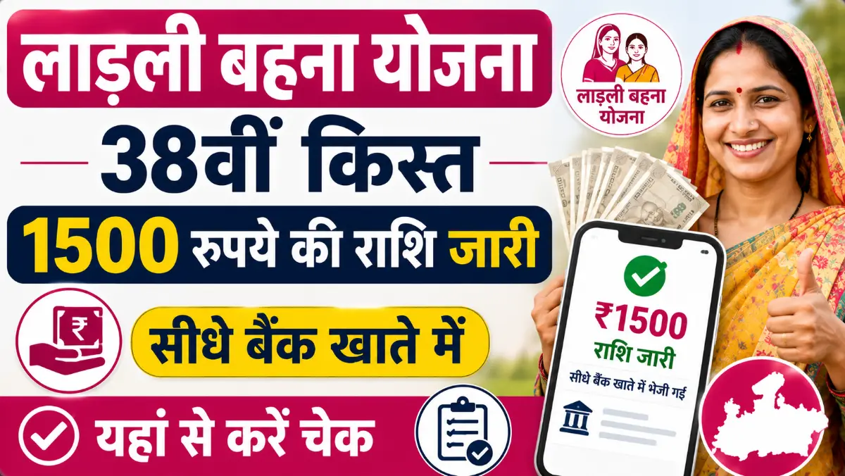 Ladli Behna Yojana 38th Installment