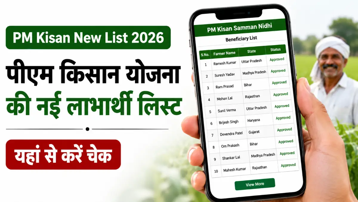 PM Kisan New List 2026