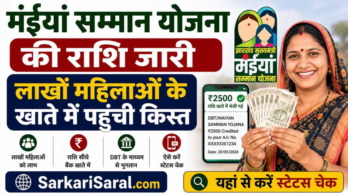 maiya samman yojana payment june 2026
