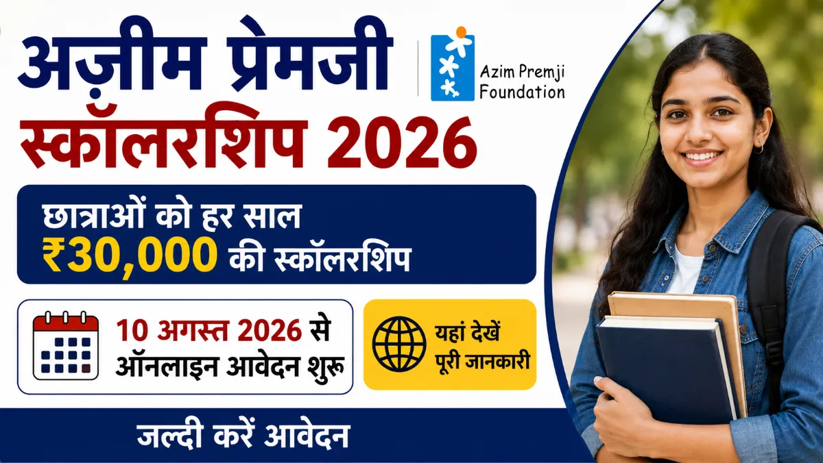 Azim Premji Scholarship 2026