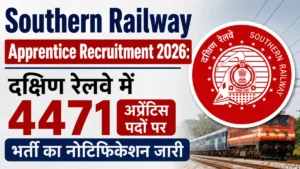 Southern Railway Apprentice Recruitment 2026