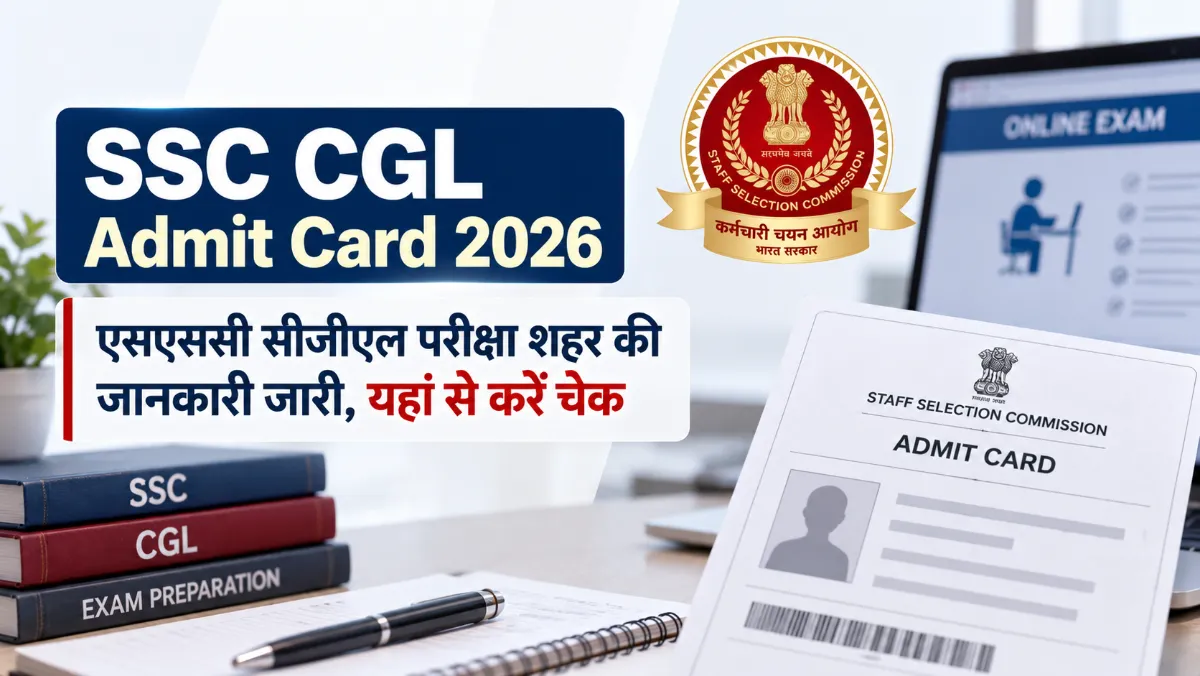 SSC CGL Admit Card 2026