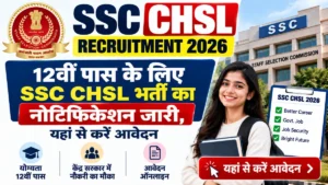SSC CHSL Recruitment 2026