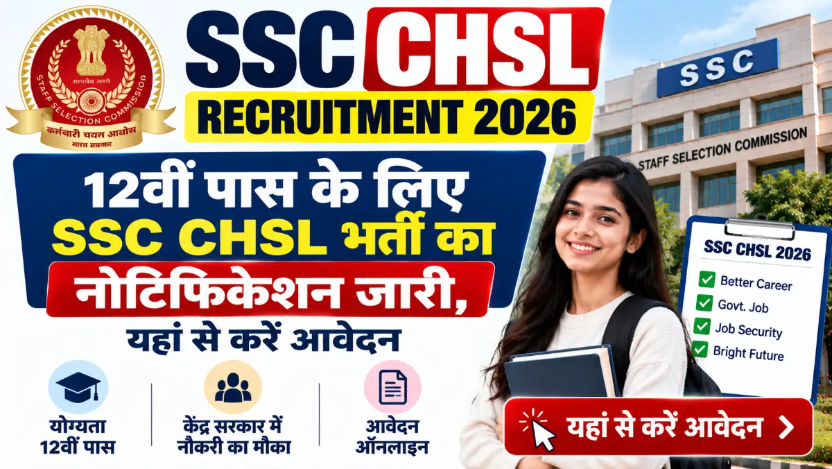 SSC CHSL Recruitment 2026
