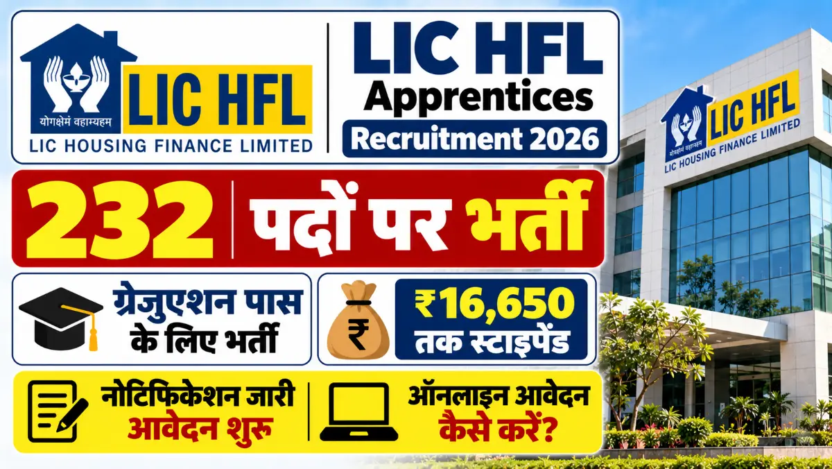 LIC HFL Apprentices Recruitment 2026